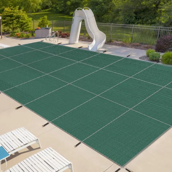 Techmoss Pool Safety Cover, Fits 16x32ft Rectangle Inground Pool